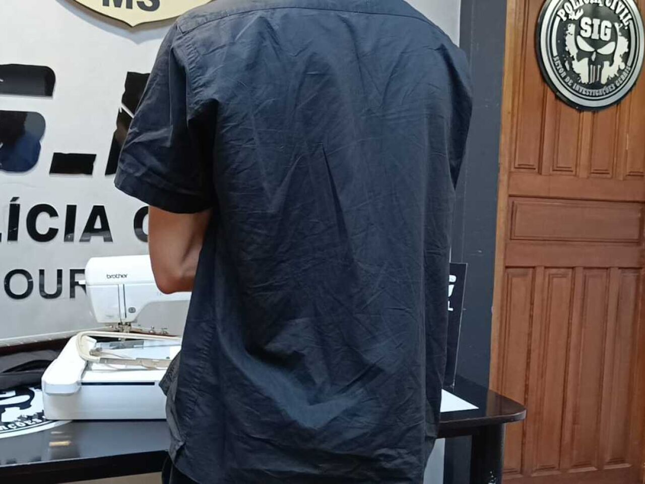 Após furto em Rio Brilhante, tatuador é preso em Dourados 