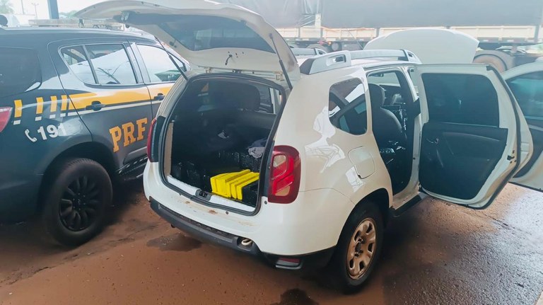 PRF apreende 435 Kg de maconha em Rio Brilhante (MS) — Polícia Rodoviária Federal