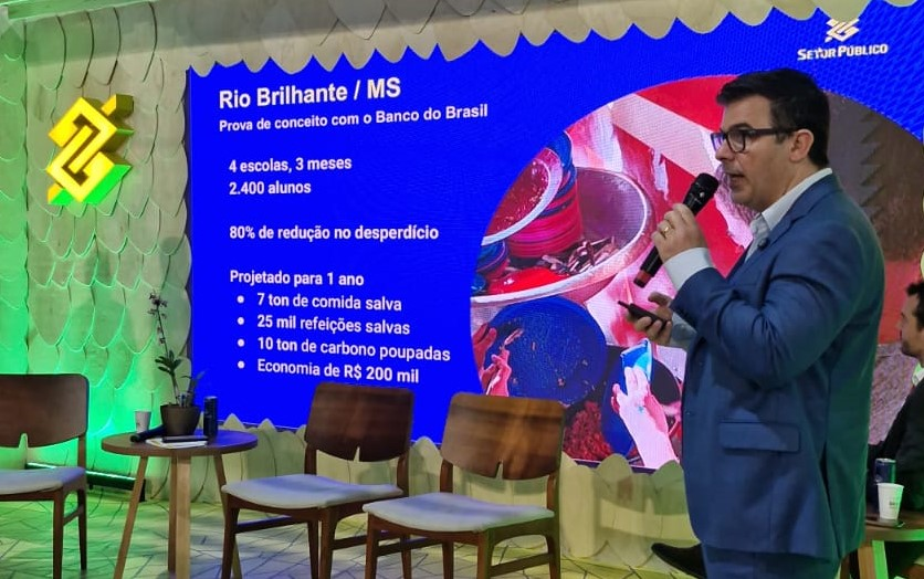 Rio Brilhante ganha destaque na COP30 como referência com Projeto “Alimentação Escolar Inteligente”