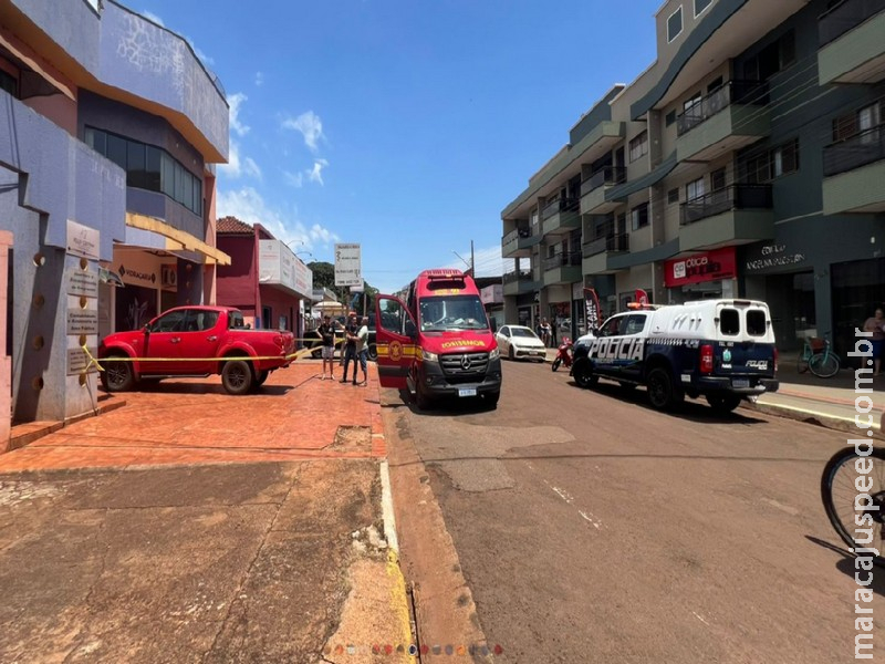 Homem é atacado a facadas no escritório em Rio Brilhante e não resiste. Vítima supostamente trabalhava com agiotagem